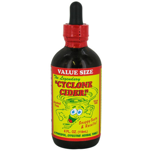 Cyclone Cider Herbal Extract Tonic, Alcohol Free, 4 Oz